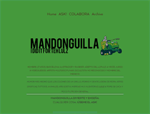 Tablet Screenshot of mandonguilla.com